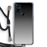 Musketon Halftone: OnePlus Nord N10 5G Transparant Hoesje met koord