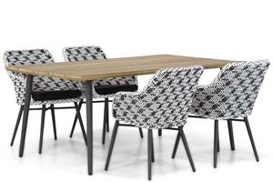 Lifestyle Crossway/Montana 180 cm dining tuinset 5-delig