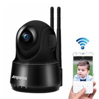 Anpwoo voogd 2.0MP 1080 P 1/3-inch CMOS HD WiFi IP-Camera de opsporing van de motie van de steun / Night Vision (zwart)
