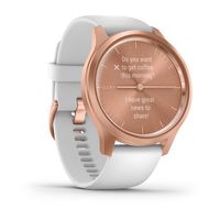Garmin vivomove Style - Smartwatch met mechanische wijzers en kleurentouchscreen - Rose Goud Wit - thumbnail