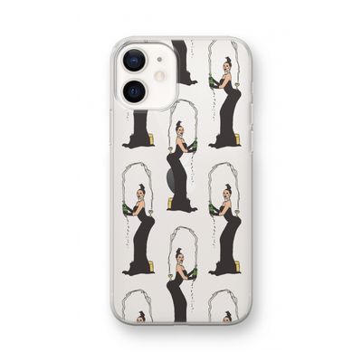 Pop Some Kim: iPhone 12 mini Transparant Hoesje