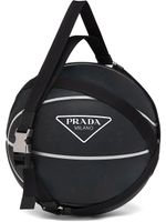 Prada ballon de basket à logo imprimé - Noir