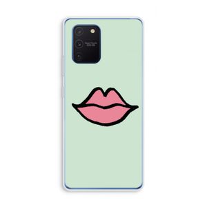 Kusje: Samsung Galaxy Note 10 Lite Transparant Hoesje