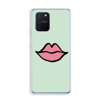 Kusje: Samsung Galaxy Note 10 Lite Transparant Hoesje