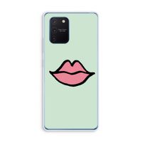 Kusje: Samsung Galaxy Note 10 Lite Transparant Hoesje