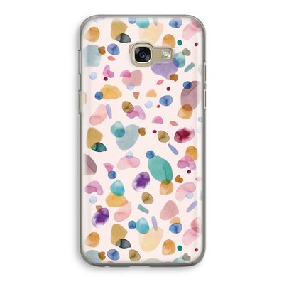 Terrazzo Memphis Pink: Samsung Galaxy A5 (2017) Transparant Hoesje