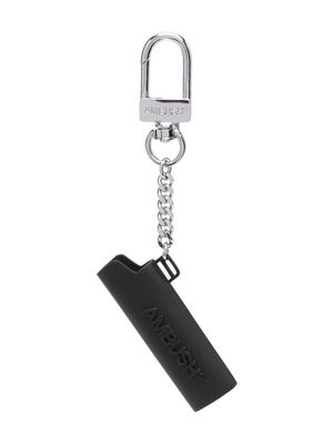 AMBUSH porte-clés à pendentif briquet - Noir