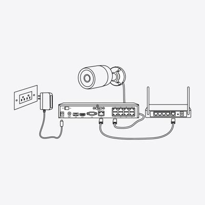 Reolink P330 - 4K 8MP UHD PoE-beveiligingscamera voor buiten met 256 GB capaciteit, slimme waarschuwingen, audio-opname en nachtzicht