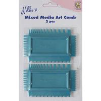 Nellie's Choice • mixed media tools art comb (2stuks/pkg)
