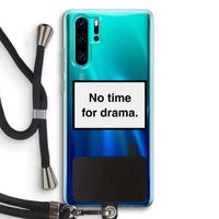 No drama: Huawei P30 Pro Transparant Hoesje met koord