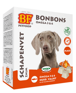 Biofood Schapenvet Maxi Bonbons Zalm