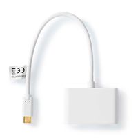 Nedis USB Multi-Port Adapter | 1 stuks - CCGB65960WT02 CCGB65960WT02 - thumbnail