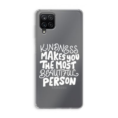 The prettiest: Samsung Galaxy A12 Transparant Hoesje