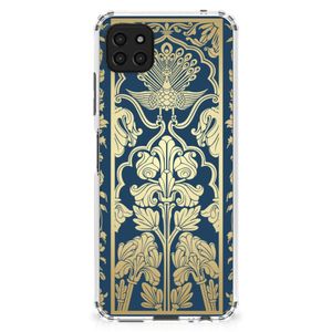 Samsung Galaxy A22 5G Case Beige Flowers