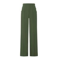 Collectif Victoria Trousers Green-M | 50% korting
