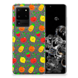 Samsung Galaxy S20 Ultra Siliconen Case Fruits