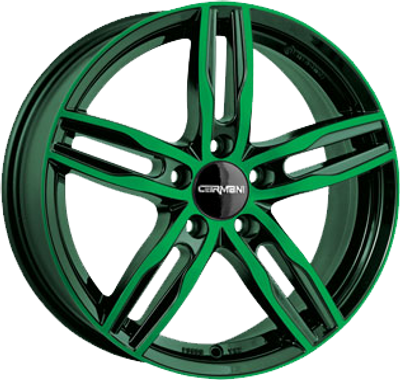 Carmani 14 Paul neon green polish Carmani 14 Paul neon green polish