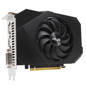 Asus Nvidia GeForce GTX1650 Videokaart Phoenix Overclocked 4 GB GDDR6-RAM PCIe x16 HDMI, DVI, DisplayPort Overclocked