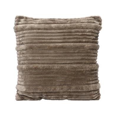 Decoris Sierkussen polyester grijs 45x45cm