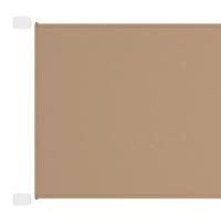 Luifel verticaal 140x800 cm oxford stof taupe
