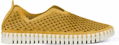 Ilse Jacobsen Tulip dames instappers (Kleur: geel, Schoenmaat: 39)