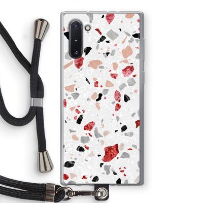 Terrazzo N°12: Samsung Galaxy Note 10 Transparant Hoesje met koord