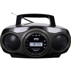 Silva Schneider MPC 17.7 BT Radio/CD-speler VHF (FM) CD, AUX, Bluetooth, USB Zwart, Grijs