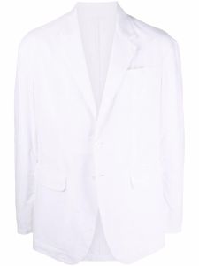 DSQUARED2 blazer boutonné à revers crantés - Blanc