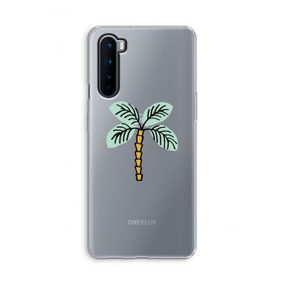 Palmboom: OnePlus Nord Transparant Hoesje