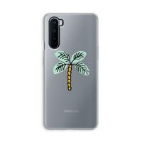 Palmboom: OnePlus Nord Transparant Hoesje
