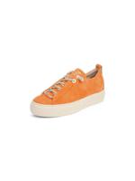 Sneakers kalfsnappaleer Van Paul Green oranje