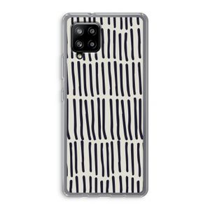 Moroccan stripes: Samsung Galaxy A42 5G Transparant Hoesje
