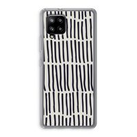 Moroccan stripes: Samsung Galaxy A42 5G Transparant Hoesje