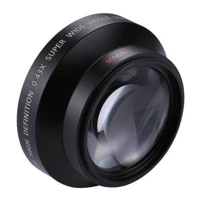 62mm 0 45 X Super groothoeklens met macrolens