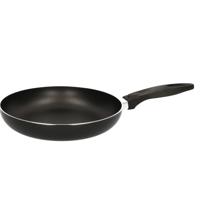 Koekenpan - zwart - D24 cm - aluminium - met dubbel antiaanbaklaag - pannen