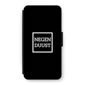Negenduust black: iPhone 12 Pro Flip Hoesje