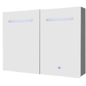 Best Design Spiegelkast Aluma Incl. Led Verlichting 90X60 cm
