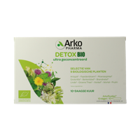 Detox drinkampullen 15ml bio 10 Ampullen