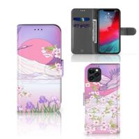 Apple iPhone 11 Pro | Telefoonhoesje | Met pasjeshouder | Bird Flying
