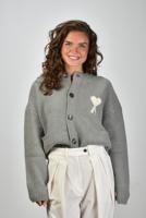 Ami Paris vest ADC Nuage UKC366.KN0135 gris/ecru