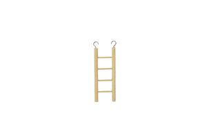 Beeztees Ladder - Vogelspeelgoed - 4 Treden - Hout - 20 cm