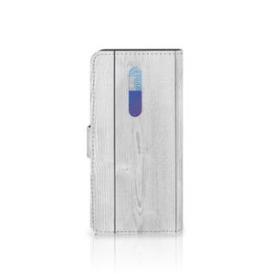 Xiaomi Redmi K20 Pro Book Style Case White Wood