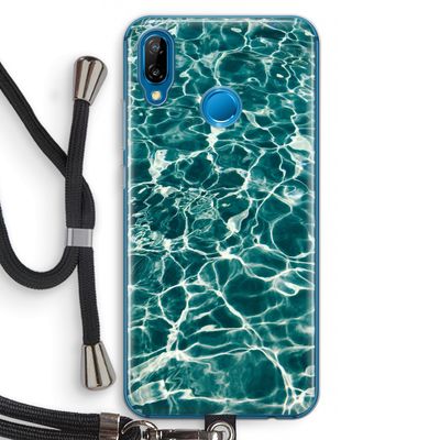 Weerkaatsing water: Huawei P20 Lite Transparant Hoesje met koord