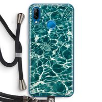 Weerkaatsing water: Huawei P20 Lite Transparant Hoesje met koord