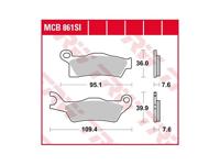 TRW remblokken "mcb 861" brake pad mcb 861 si sintered metal