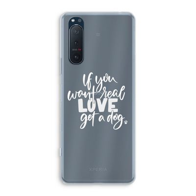 Partner in crime: Sony Xperia 5 II Transparant Hoesje