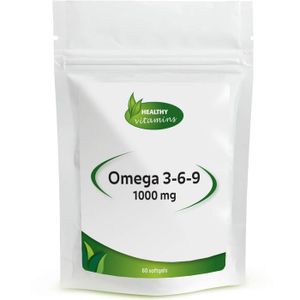 Omega 3-6-9 | 60 softgels | 1000 mg | Vitaminesperpost.nl