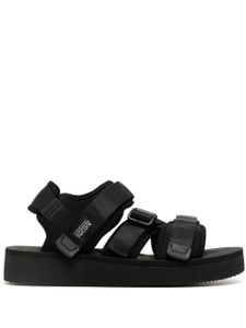 Suicoke sandales Kisee-VPO à logo - Noir