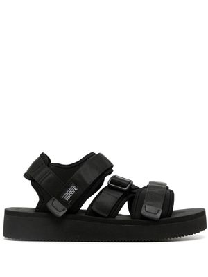 Suicoke sandales Kisee-VPO à logo - Noir