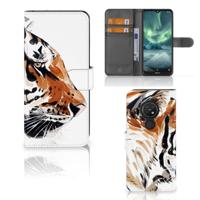Hoesje Nokia 7.2 | Nokia 6.2 Watercolor Tiger